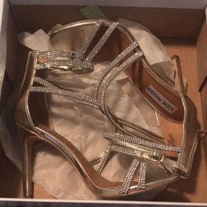 Gold Steve Madden Heels